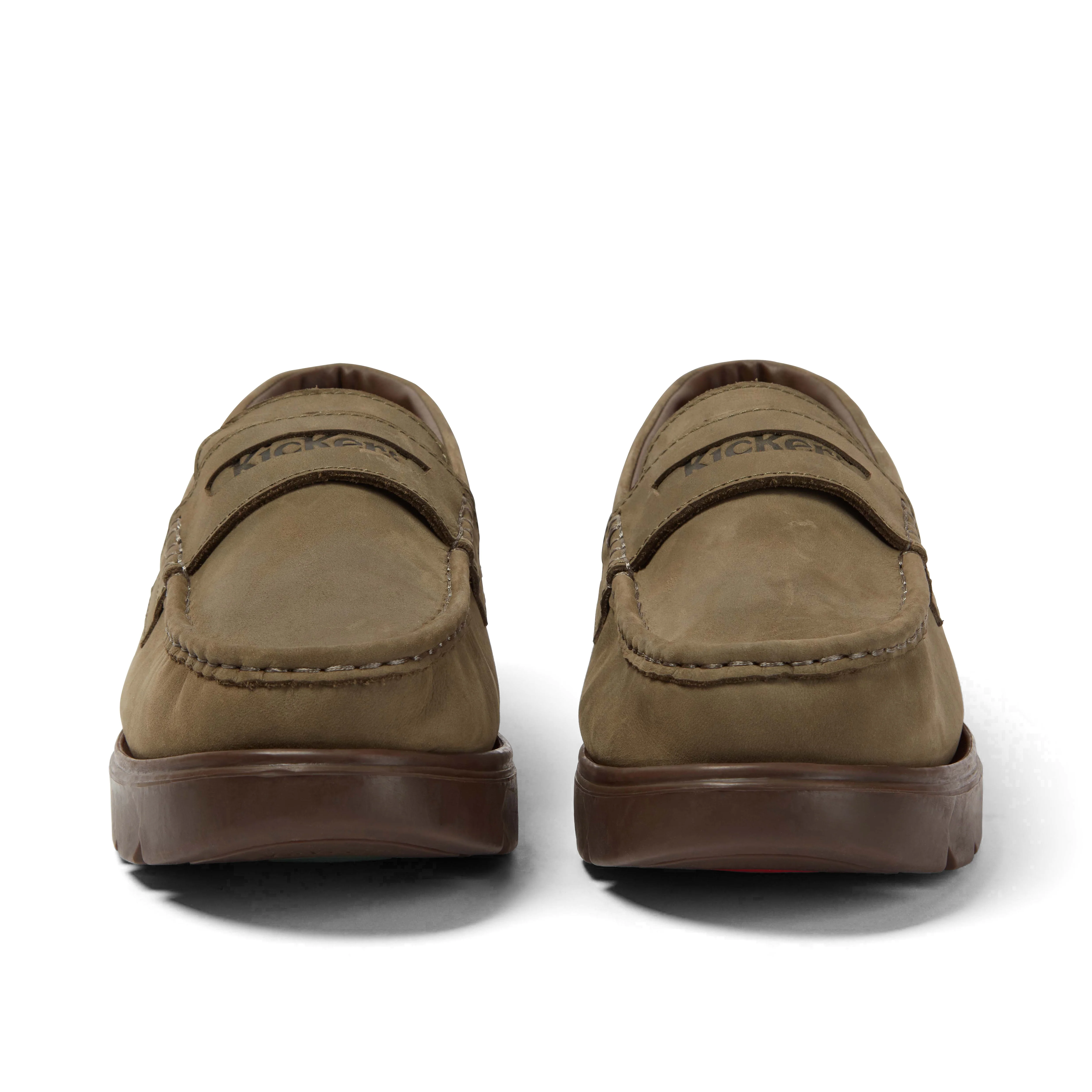 Adult Unisex Lennon Loafer Leather Dark Green - Image 2