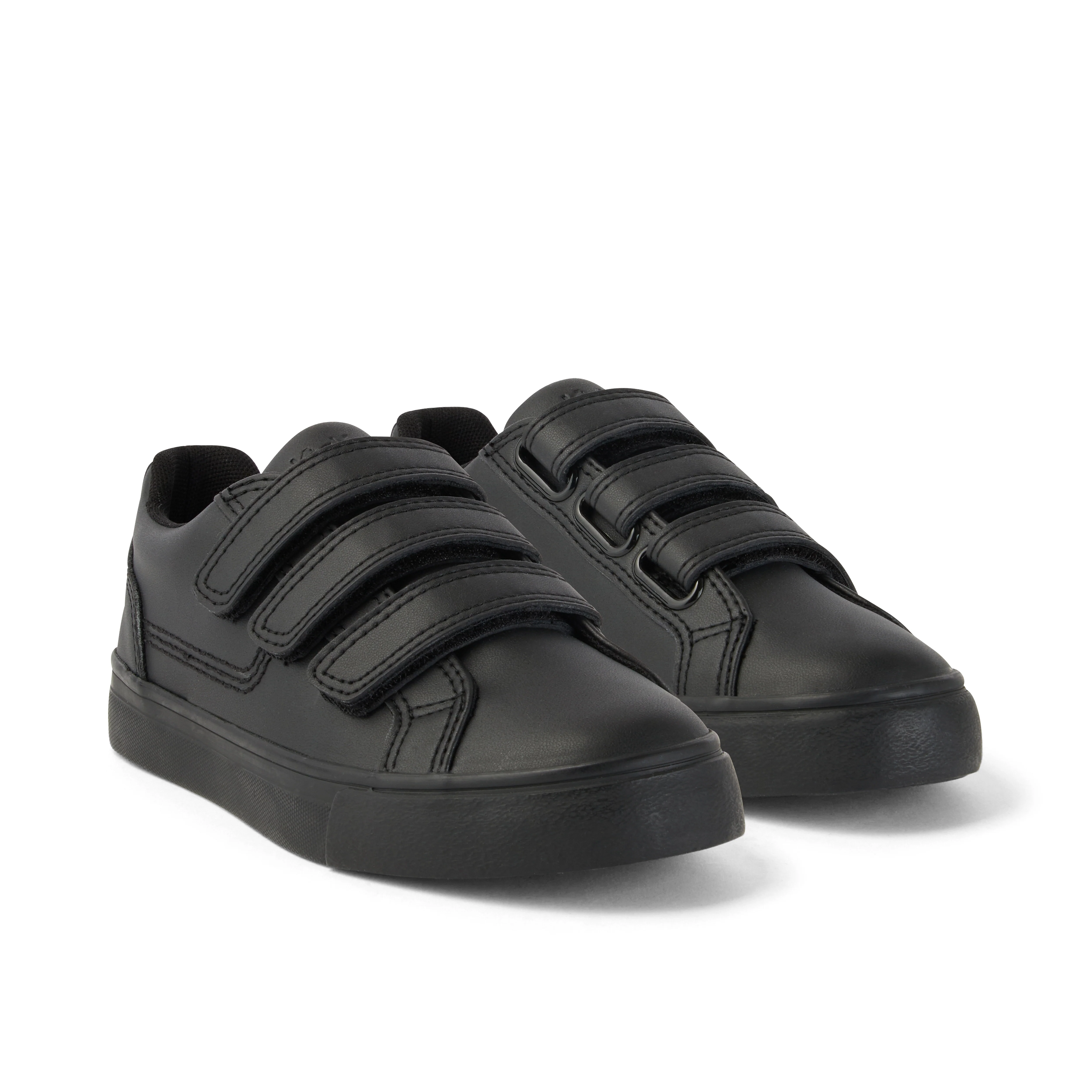Junior Unisex Tovni Trip Leather Alternative Black - Image 3